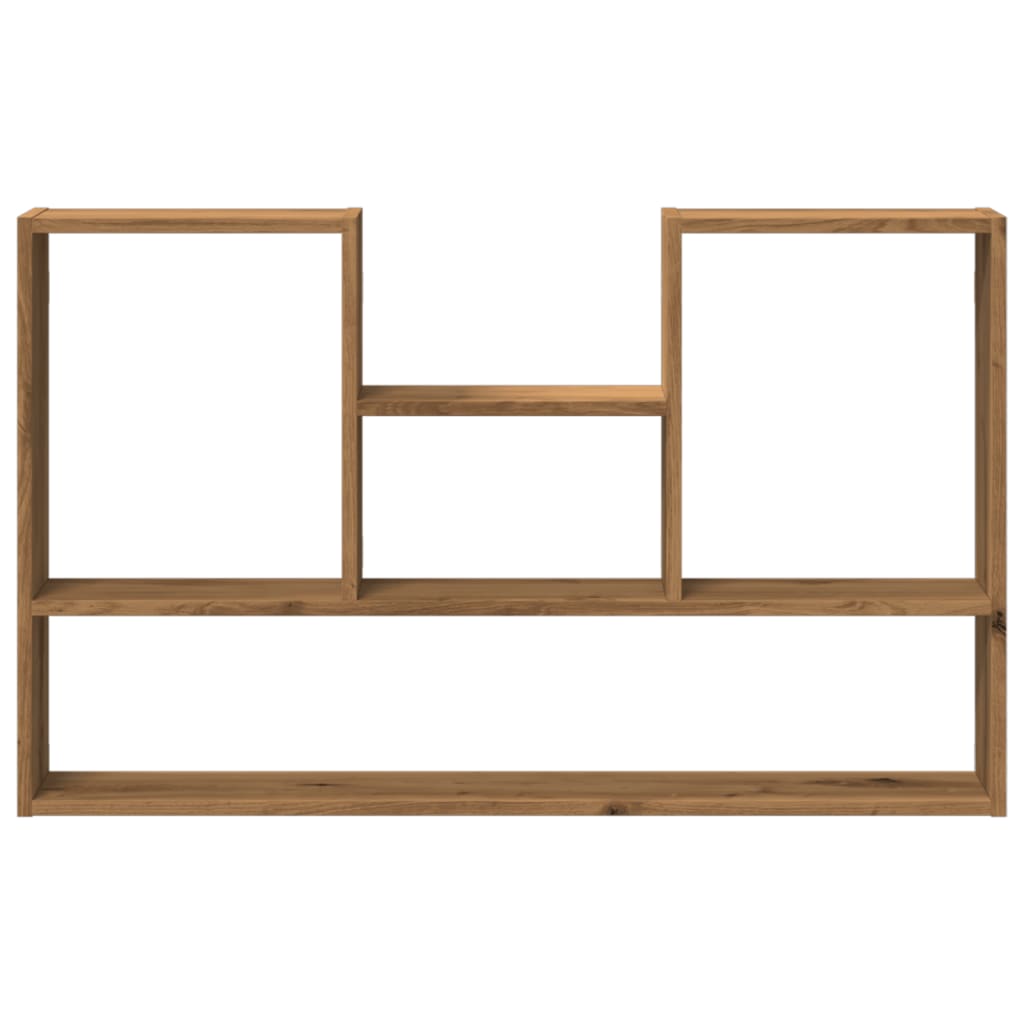 vidaXL Raft de perete, lemn artizanal, 99x15x60 cm, lemn prelucrat vidaXL Raft de perete, lemn artizanal, 99x15x60 cm, lemn prelucrat
