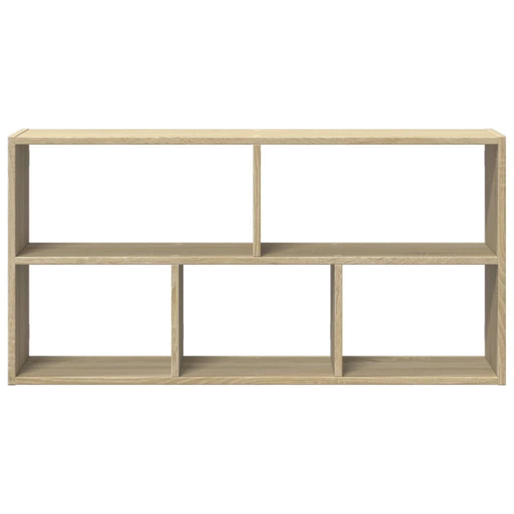 vidaXL Raft de perete, stejar sonoma, 100x25x50 cm, lemn prelucrat