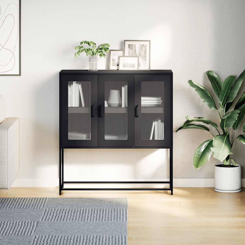 vidaXL Dulap, antracit, 100,5x39x107 cm, oțel laminat la rece