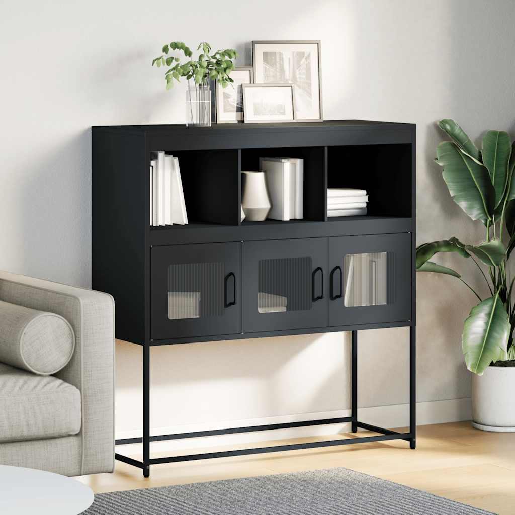 vidaXL Dulap, antracit, 100,5x39x107 cm, oțel laminat la rece