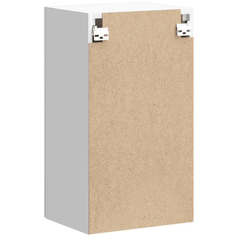 vidaXL Dulap de bucatarie "Lucca" din lemn prelucrat alb lucios