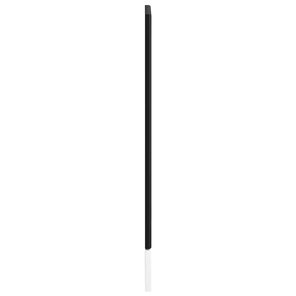 vidaXL Panou pentru mașină de spălat vase „Lucca” lemn negru prelucrat