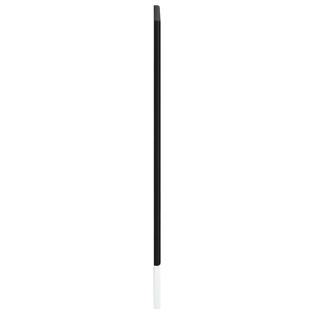 vidaXL Panou pentru mașină de spălat vase „Lucca” lemn negru prelucrat