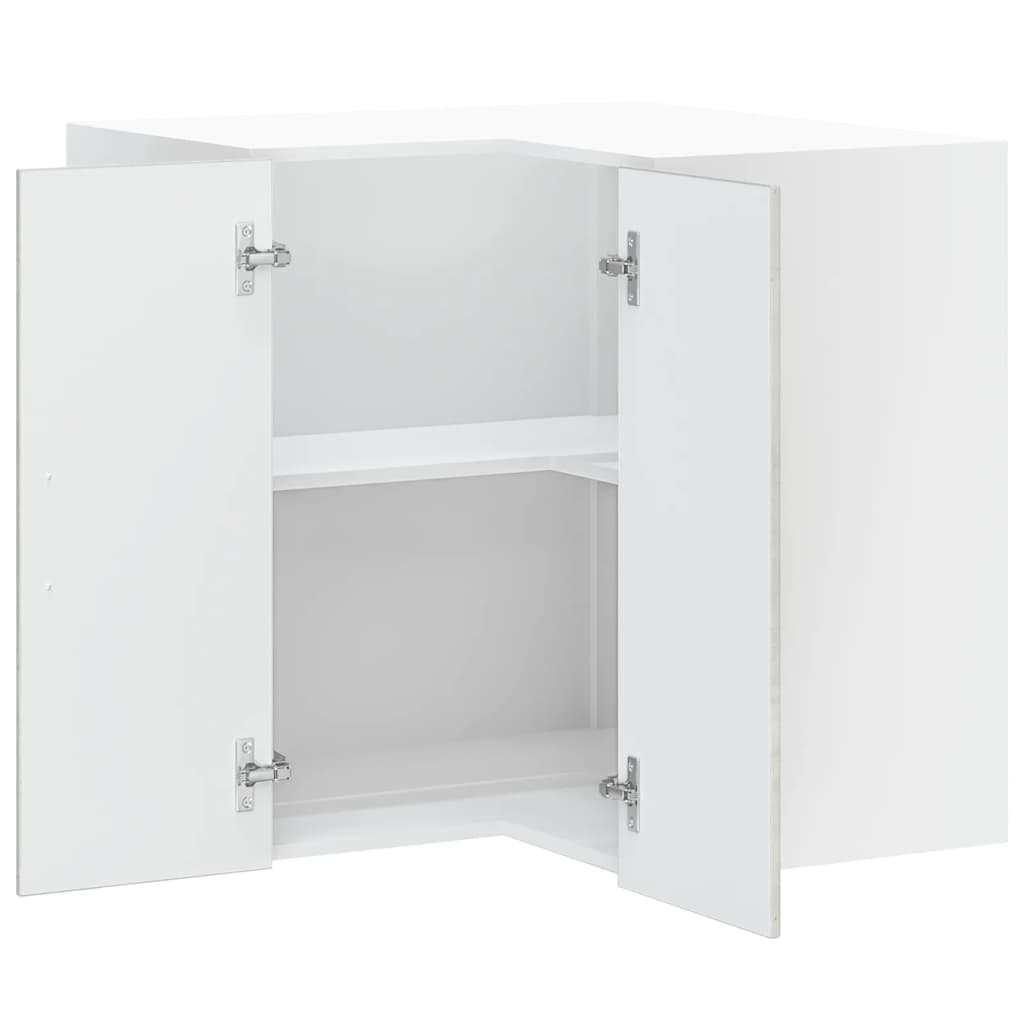 vidaXL Dulap de colț de bucătărie „Porto” Lemn prelucrat gri beton