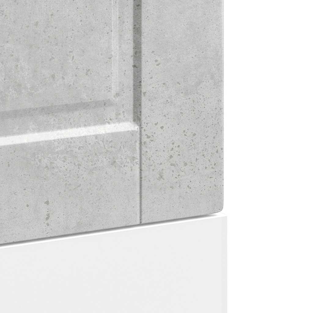 vidaXL Panou pentru mașină de spălat vase beton gri lemn prelucrat vidaXL Panou pentru mașină de spălat vase beton gri lemn prelucrat