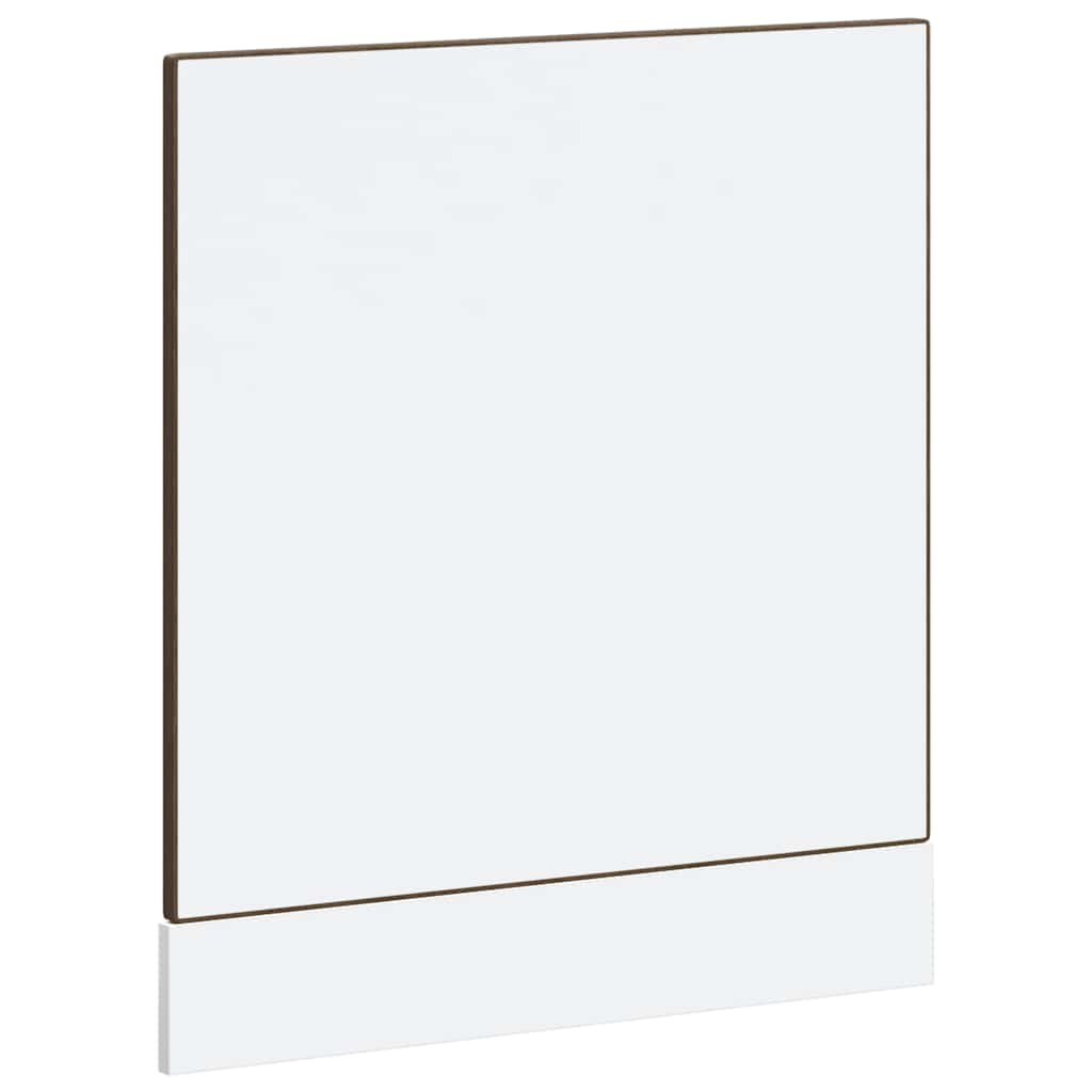 vidaXL Panou pentru mașină de spălat vase stejar maro lemn prelucrat