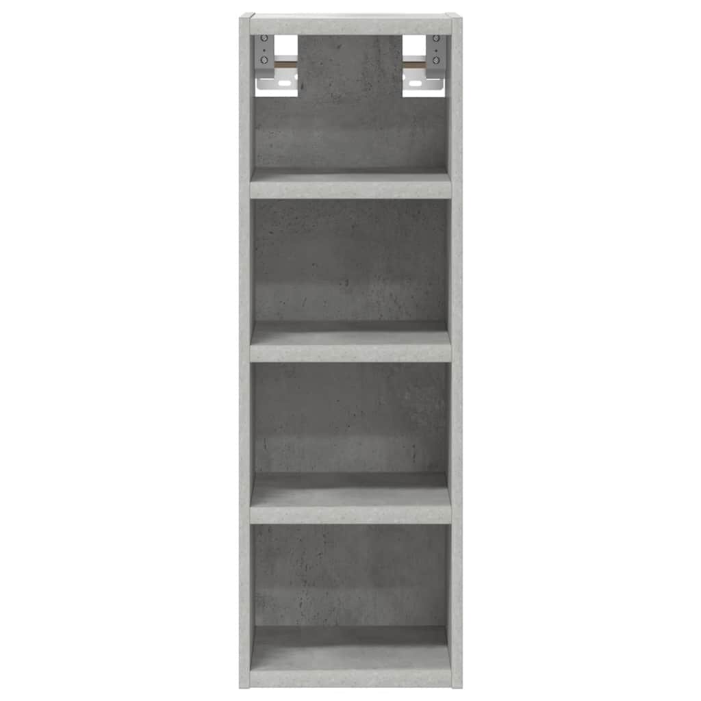 vidaXL Dulap suspendat “Riga”, gri beton, 20x29,5x60 cm