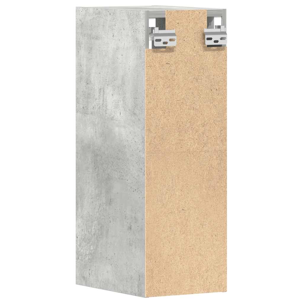 vidaXL Dulap suspendat “Riga”, gri beton, 20x29,5x60 cm