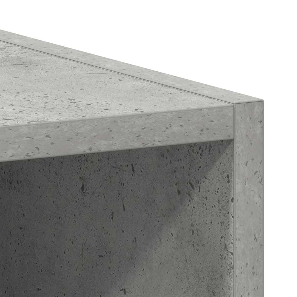 vidaXL Dulap suspendat “Riga”, gri beton, 20x29,5x60 cm