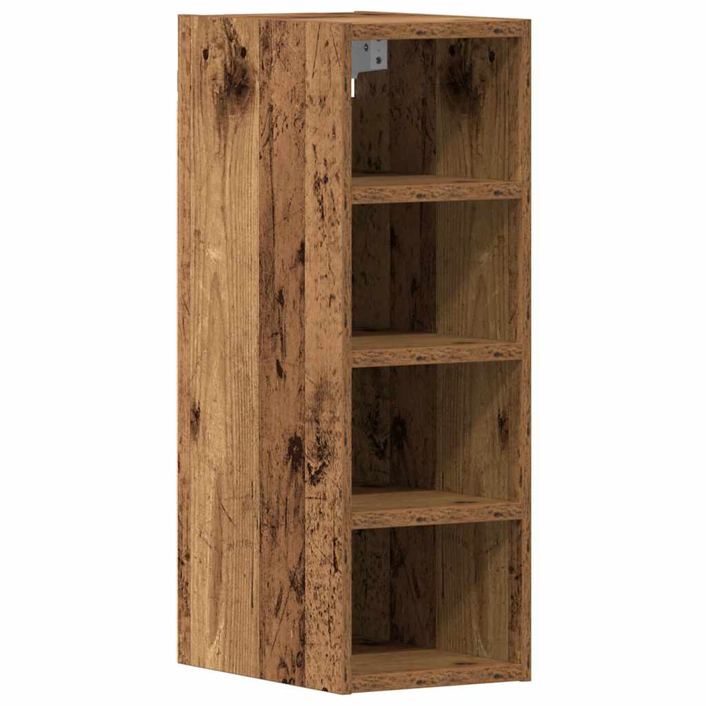 vidaXL Dulap suspendat “Riga”, lemn vechi, 20x29,5x60 cm vidaXL Dulap suspendat “Riga”, lemn vechi, 20x29,5x60 cm