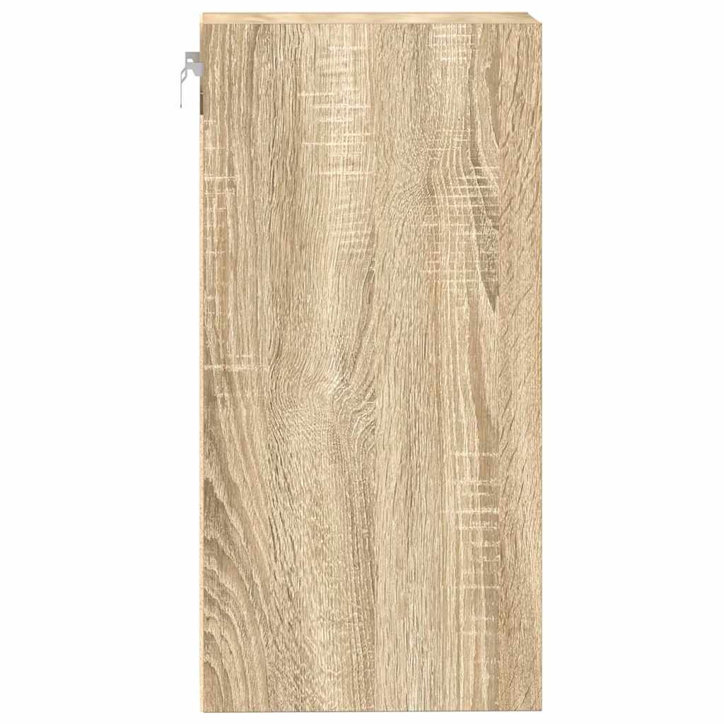 vidaXL Dulap suspendat “Riga”, stejar Sonoma, 30x29,5x60 cm, PAL