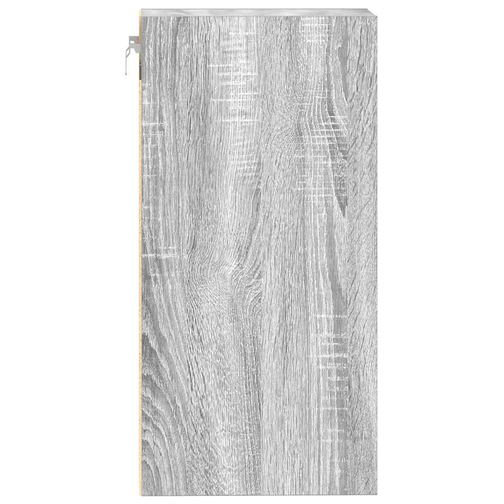 vidaXL Dulap suspendat “Riga”, gri sonoma, 30x29,5x60 cm vidaXL Dulap suspendat “Riga”, gri sonoma, 30x29,5x60 cm