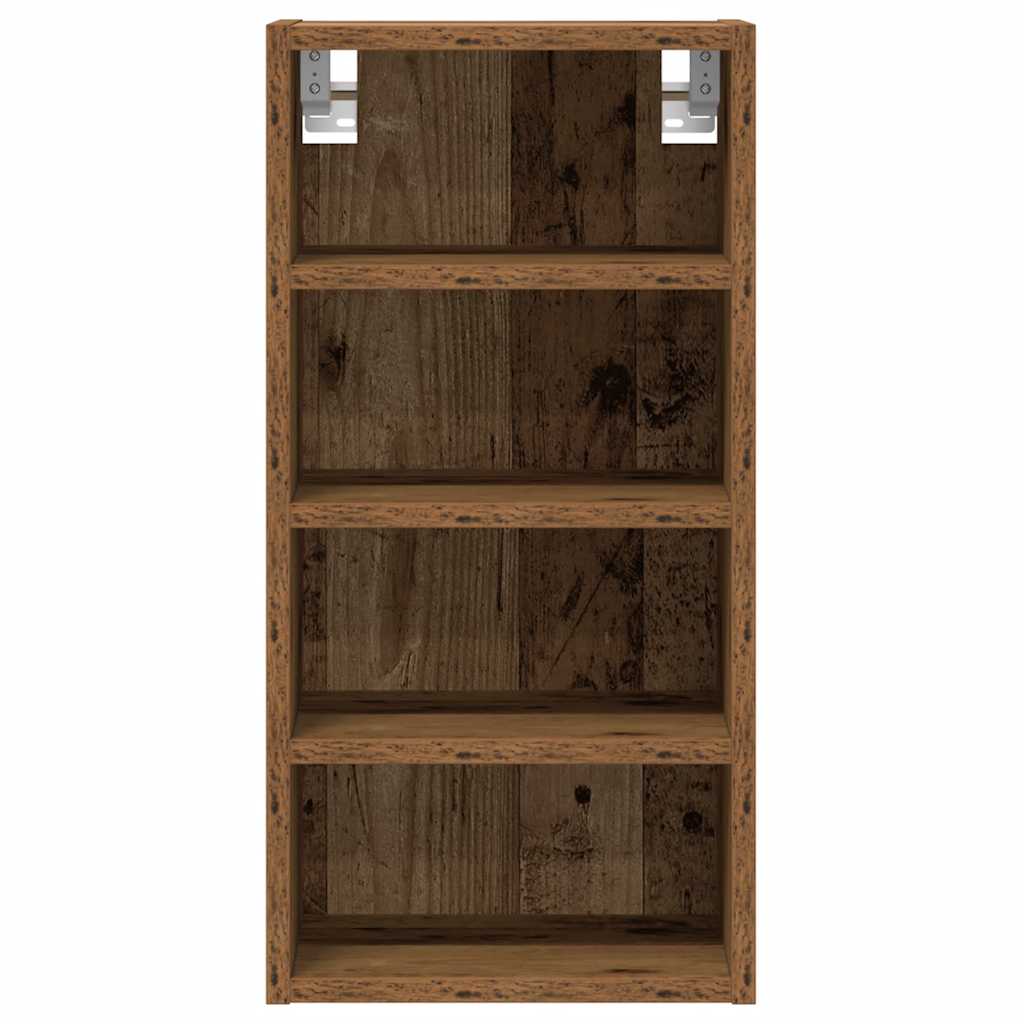 vidaXL Dulap suspendat “Riga”, lemn vechi, 30x29,5x60 cm