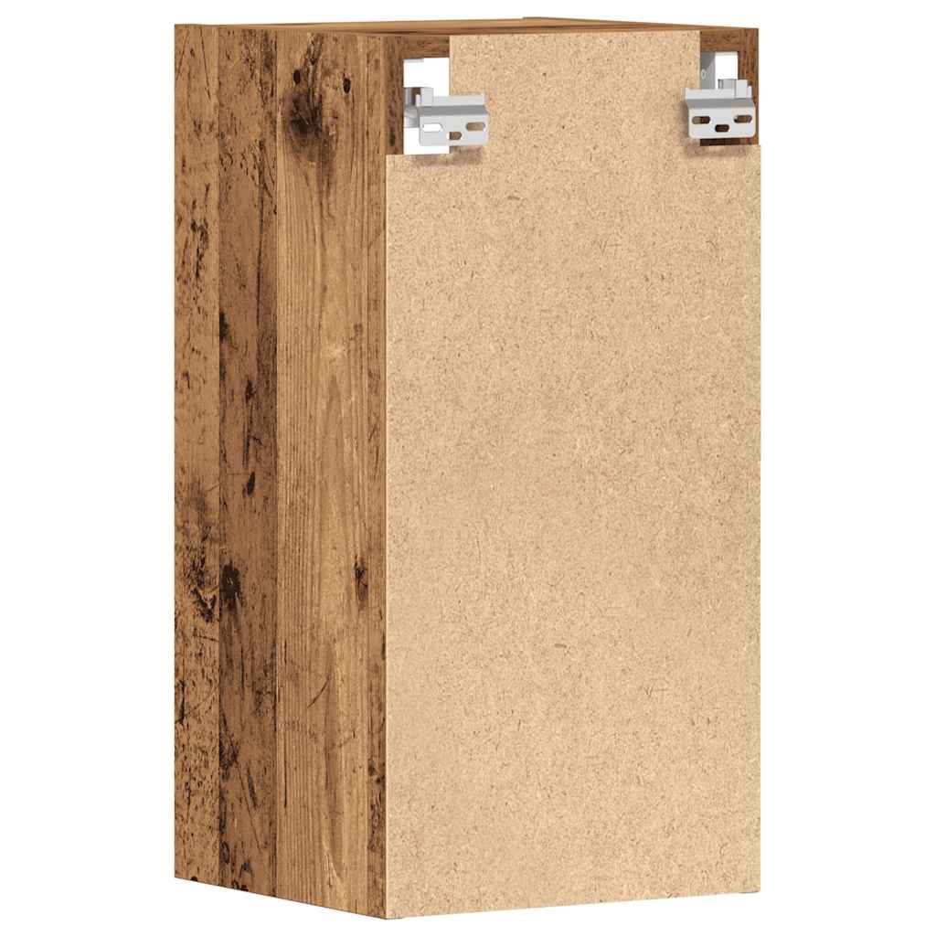 vidaXL Dulap suspendat “Riga”, lemn vechi, 30x29,5x60 cm