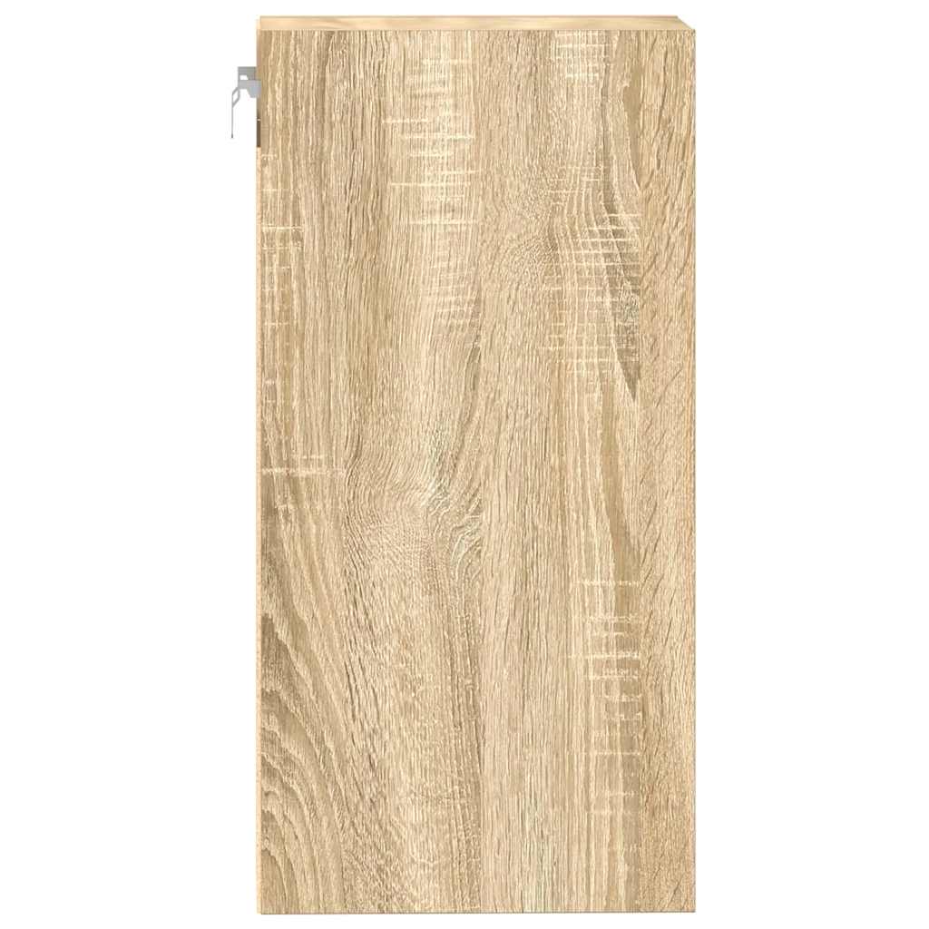 vidaXL Dulap suspendat “Riga”, stejar Sonoma, 40x29,5x60 cm, PAL vidaXL Dulap suspendat “Riga”, stejar Sonoma, 40x29,5x60 cm, PAL