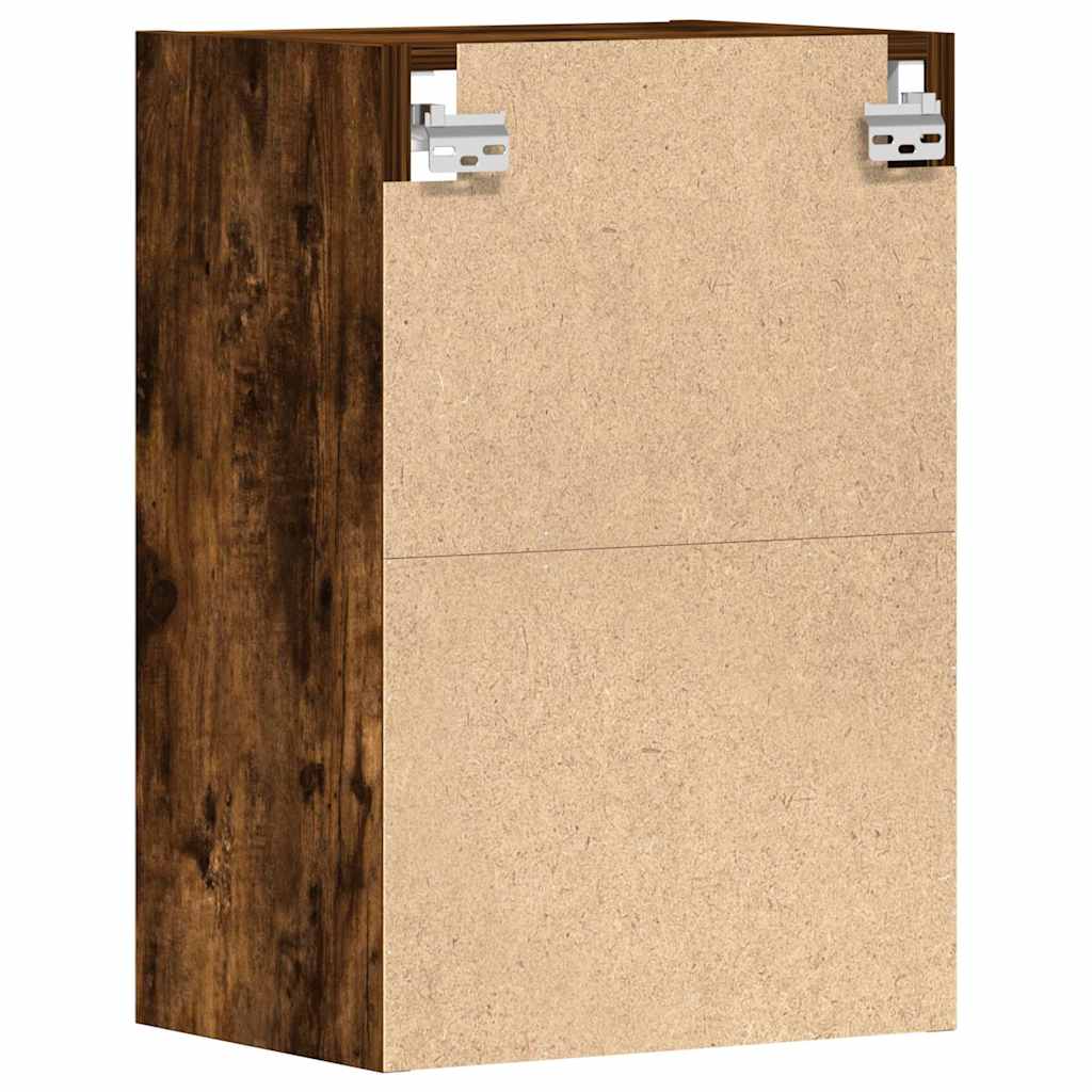 vidaXL Dulap suspendat “Riga”, stejar fumuriu, 40x29,5x60 cm vidaXL Dulap suspendat “Riga”, stejar fumuriu, 40x29,5x60 cm