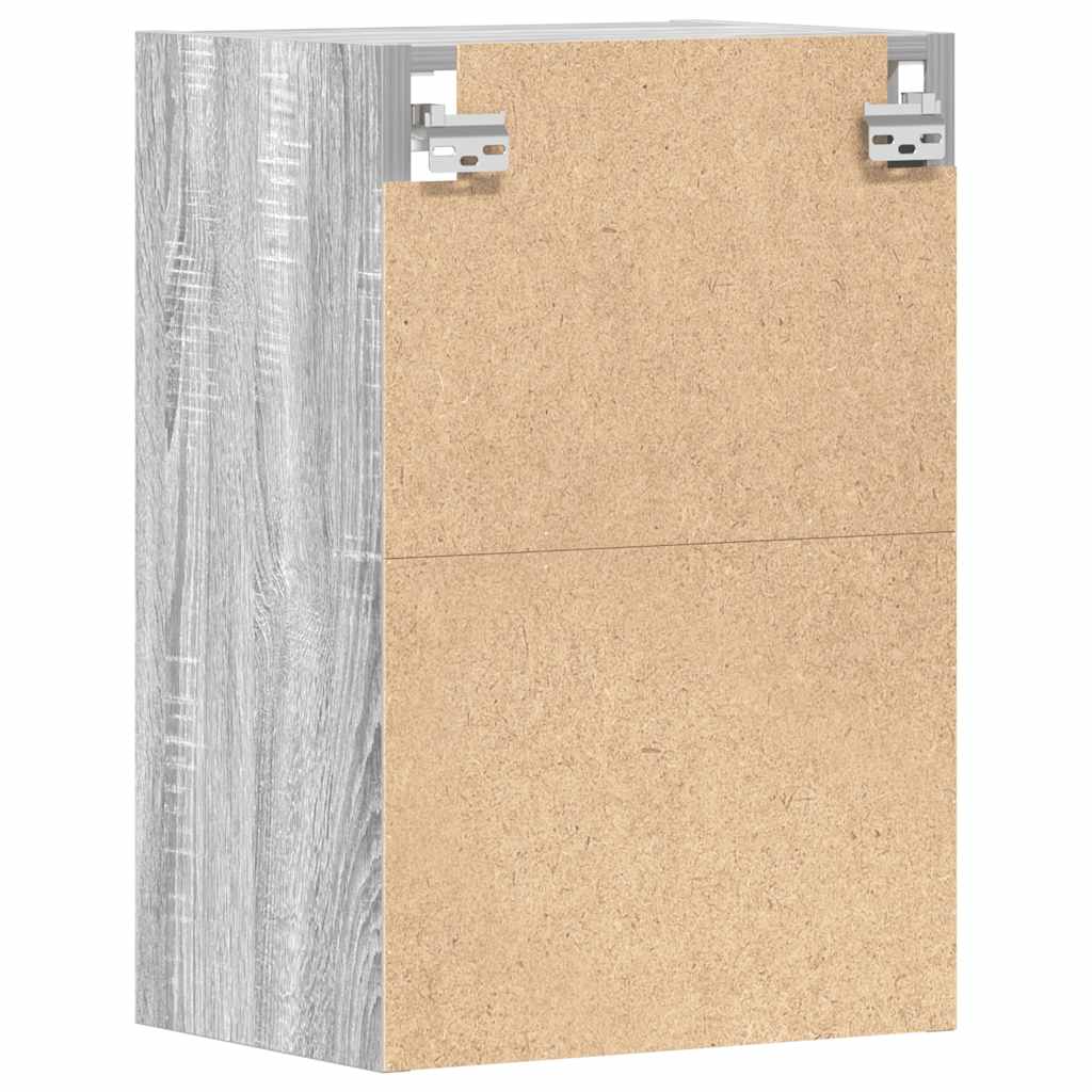 vidaXL Dulap suspendat “Riga”, gri sonoma, 40x29,5x60 cm