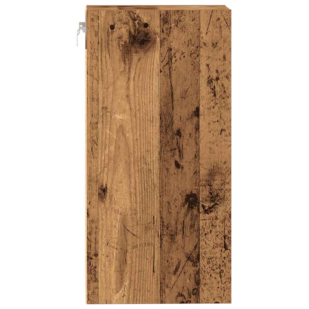vidaXL Dulap suspendat “Riga”, lemn vechi, 40x29,5x60 cm vidaXL Dulap suspendat “Riga”, lemn vechi, 40x29,5x60 cm