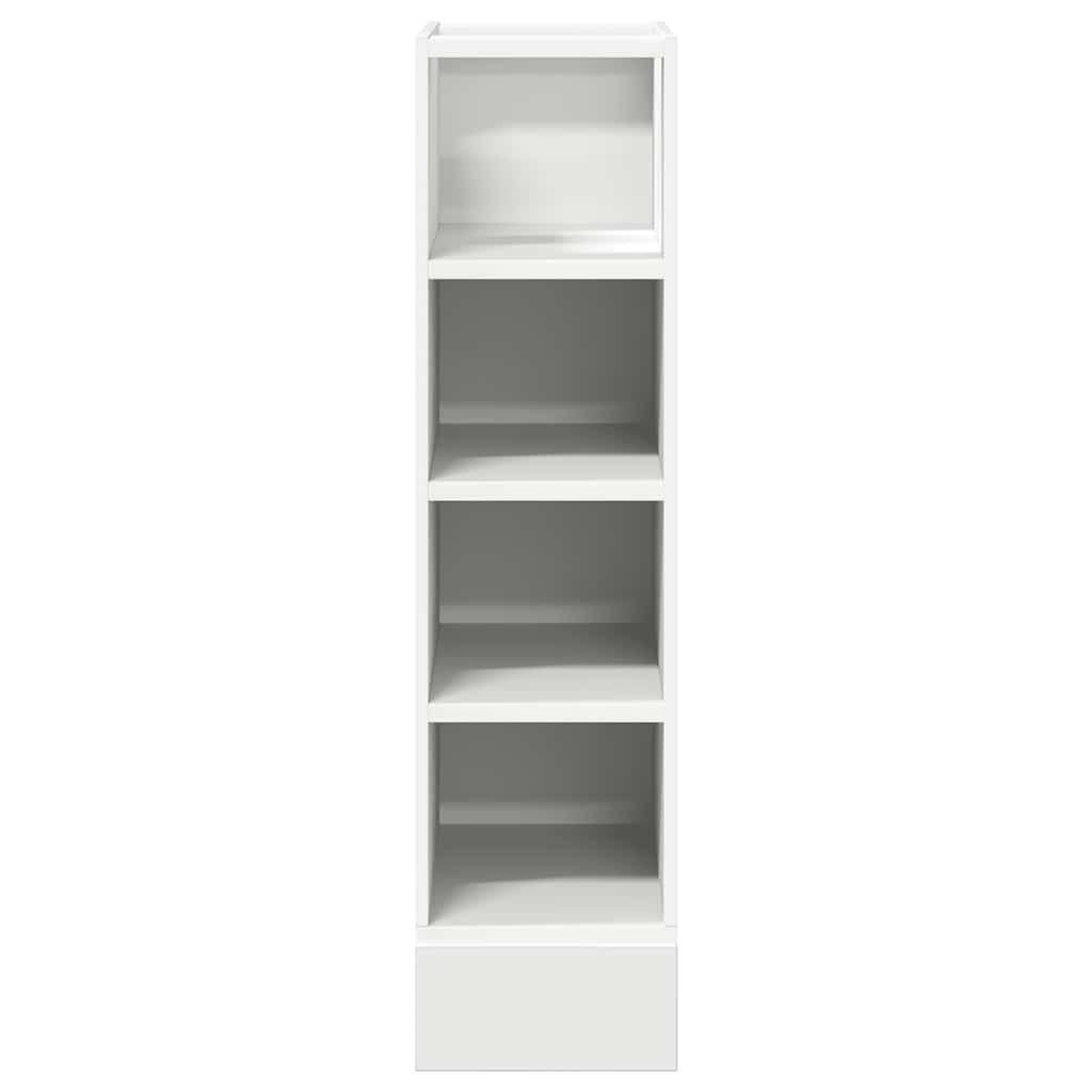 vidaXL Dulap inferior "Riga" alb 20x44,5x81,5 cm lemn prelucrat