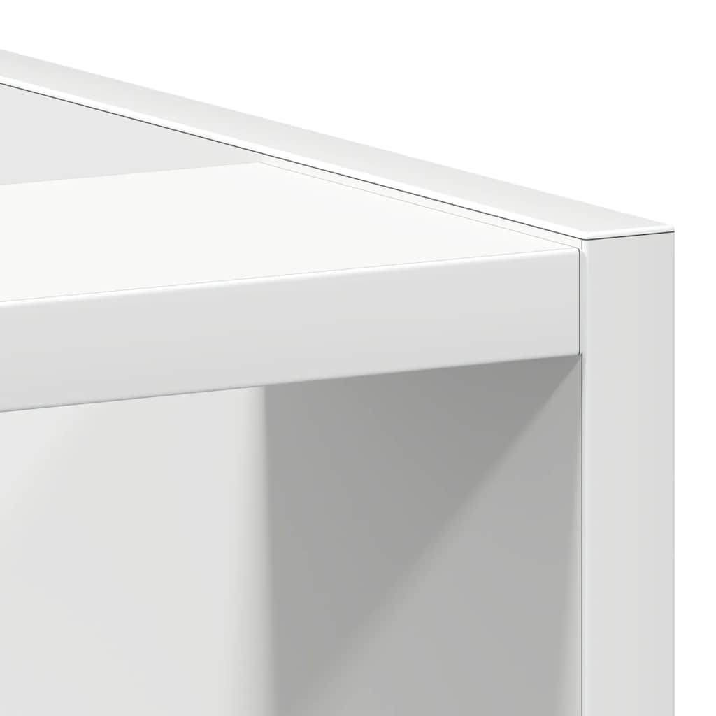 vidaXL Dulap inferior "Riga" alb 20x44,5x81,5 cm lemn prelucrat