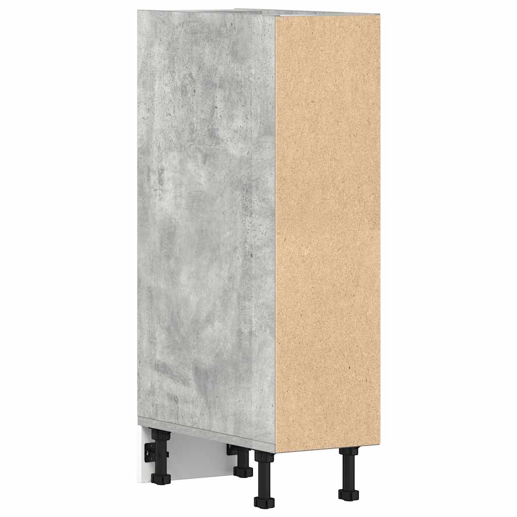 vidaXL Dulap inferior "Riga", gri beton, 20x44,5x81,5 cm, PAL vidaXL Dulap inferior "Riga", gri beton, 20x44,5x81,5 cm, PAL