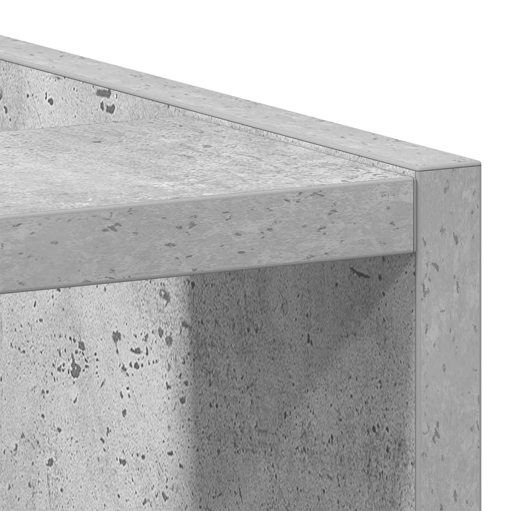vidaXL Dulap inferior "Riga", gri beton, 20x44,5x81,5 cm, PAL vidaXL Dulap inferior "Riga", gri beton, 20x44,5x81,5 cm, PAL