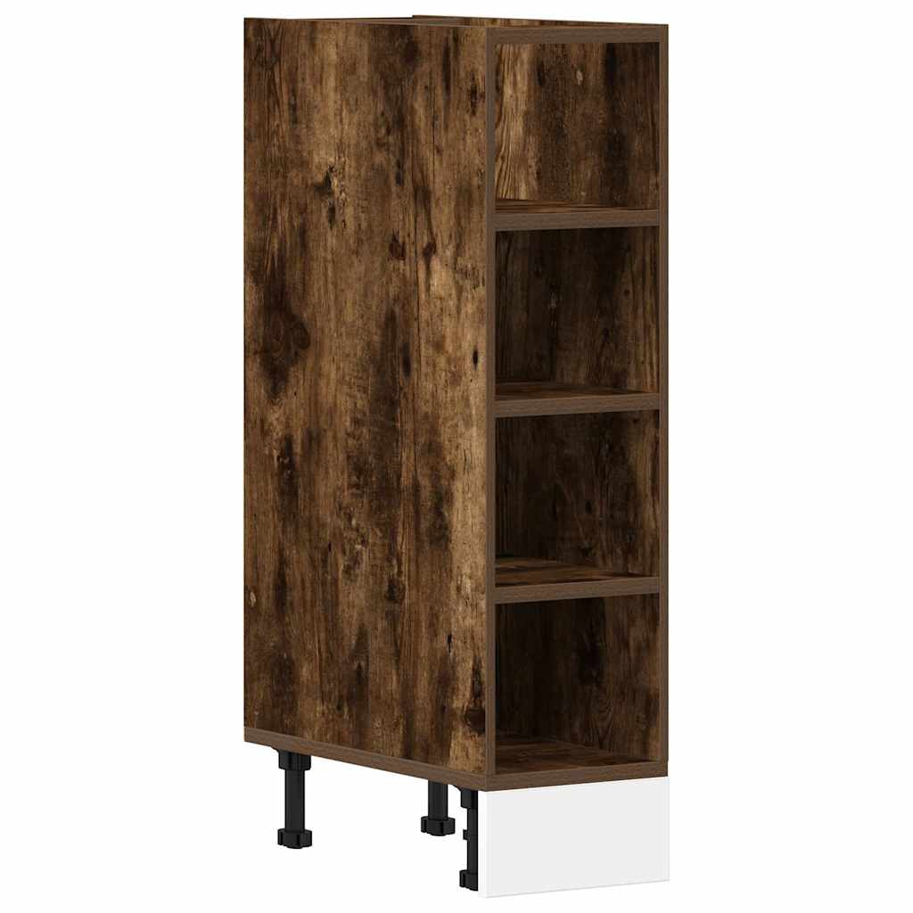 vidaXL Dulap inferior "Riga" stejar afumat 20x44,5x81,5 cm vidaXL Dulap inferior "Riga" stejar afumat 20x44,5x81,5 cm