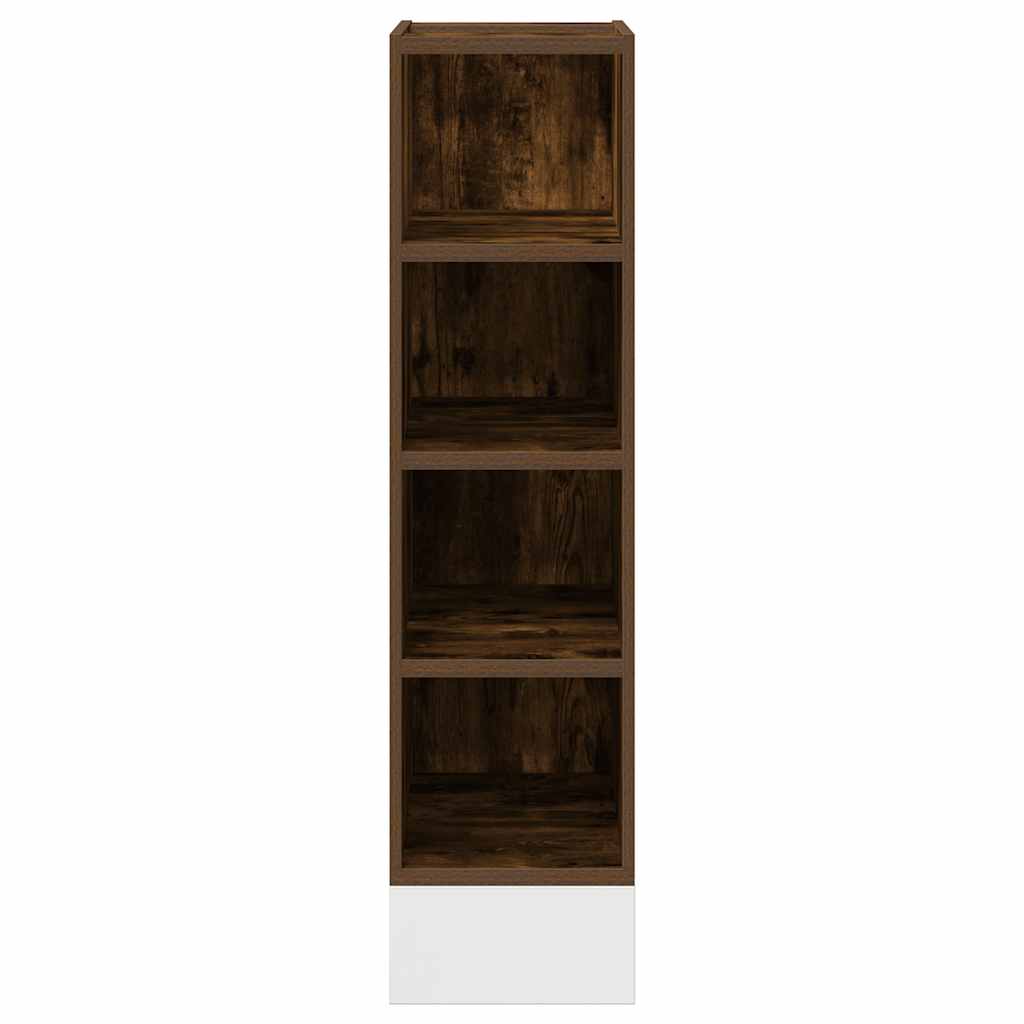 vidaXL Dulap inferior "Riga" stejar afumat 20x44,5x81,5 cm vidaXL Dulap inferior "Riga" stejar afumat 20x44,5x81,5 cm