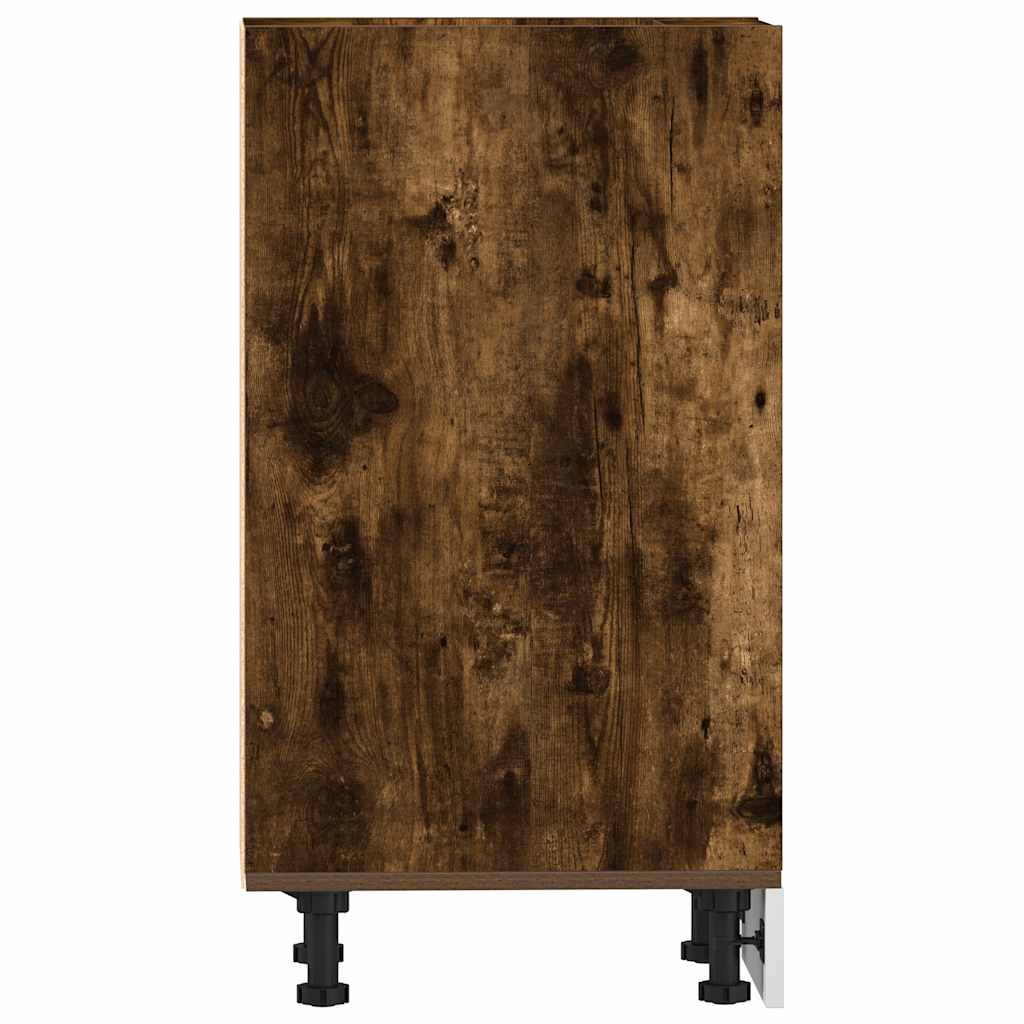 vidaXL Dulap inferior "Riga" stejar afumat 20x44,5x81,5 cm vidaXL Dulap inferior "Riga" stejar afumat 20x44,5x81,5 cm