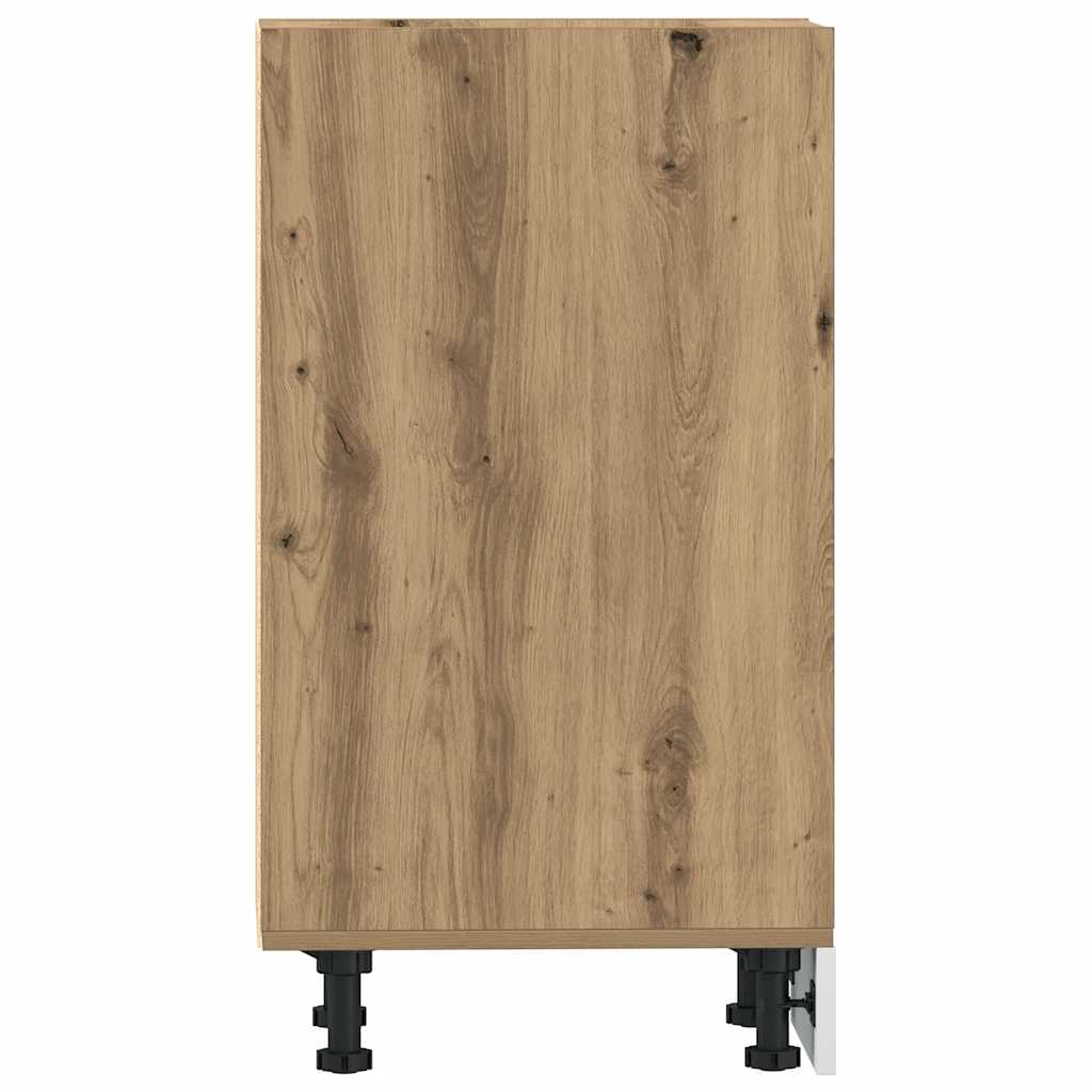 vidaXL Dulap inferior "Riga" stejar artizanal,20x44,5x81,5 cm