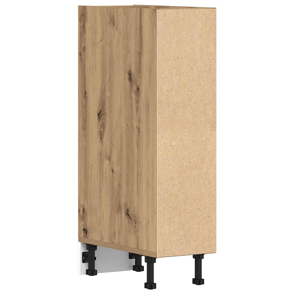 vidaXL Dulap inferior "Riga" stejar artizanal,20x44,5x81,5 cm