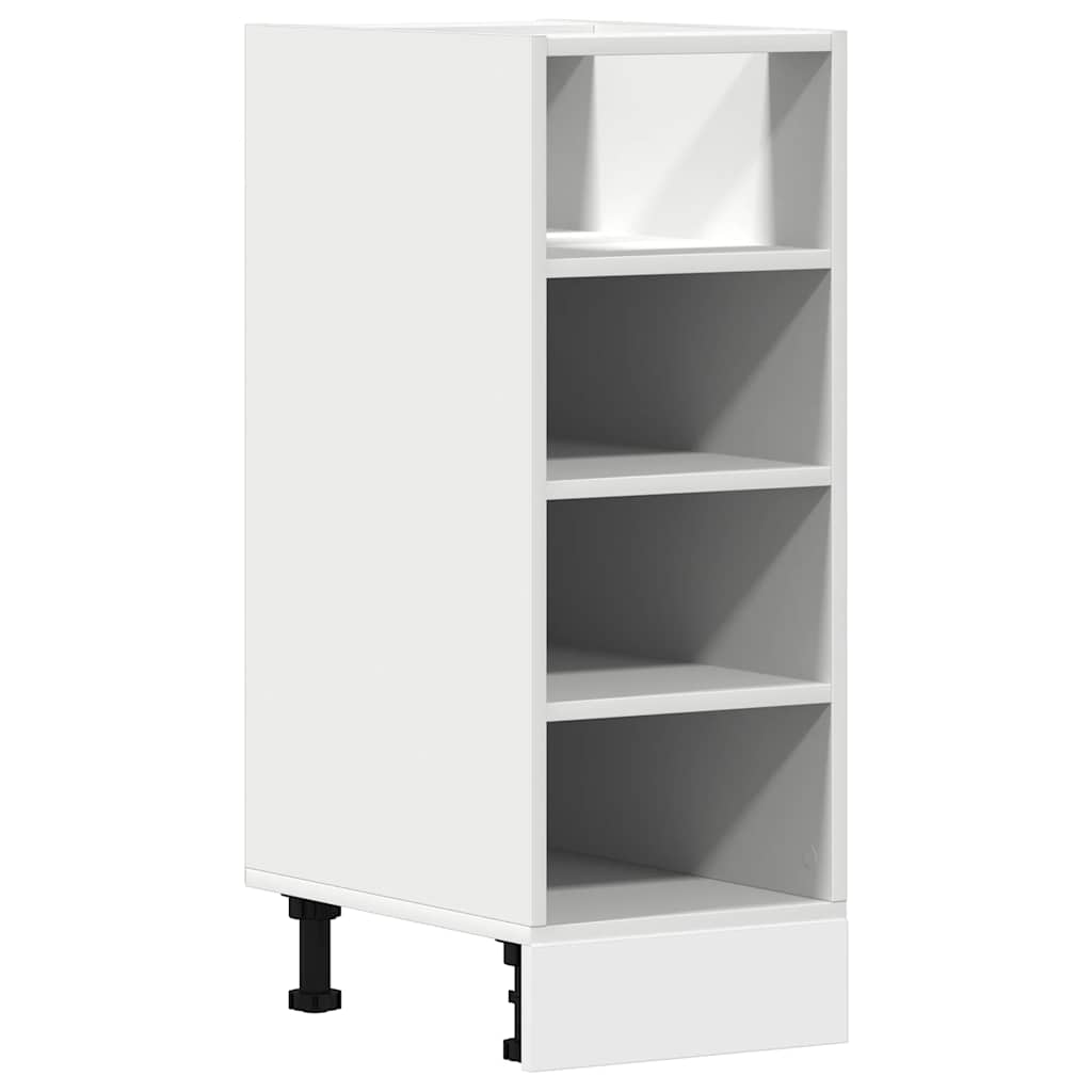 vidaXL Dulap inferior "Riga" alb 30x44,5x81,5 cm lemn prelucrat