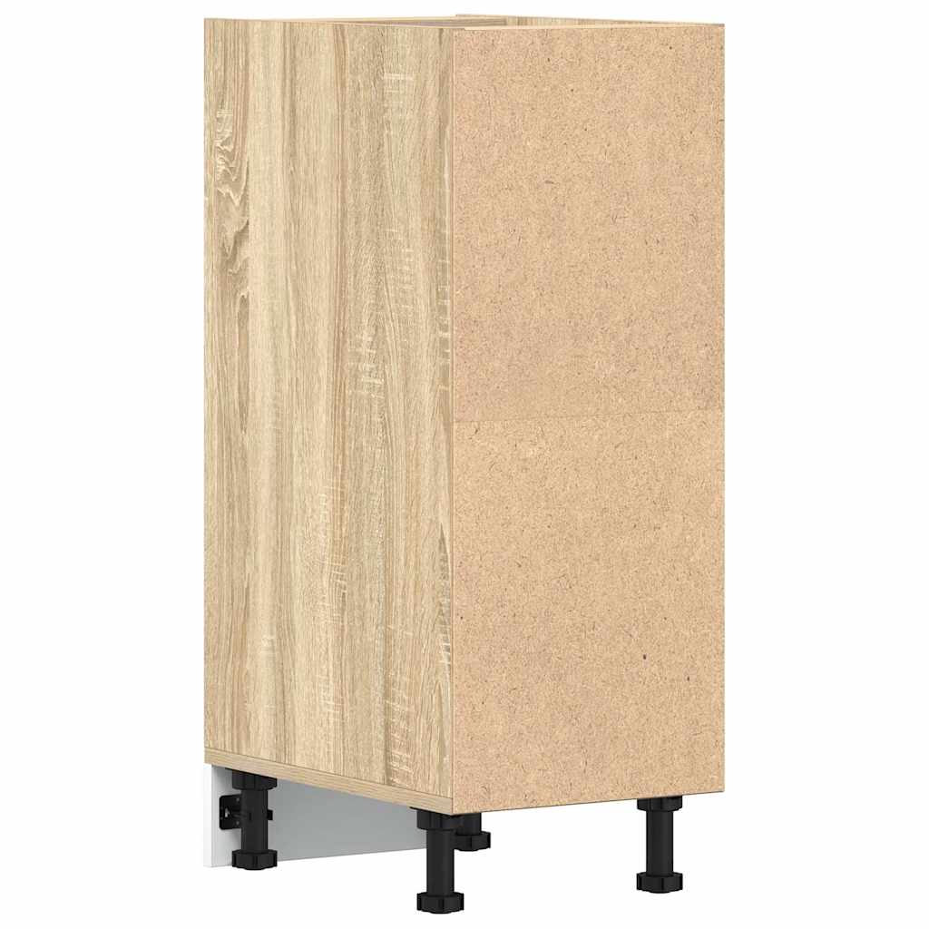 vidaXL Dulap inferior "Riga", stejar sonoma, 30x44,5x81,5 cm