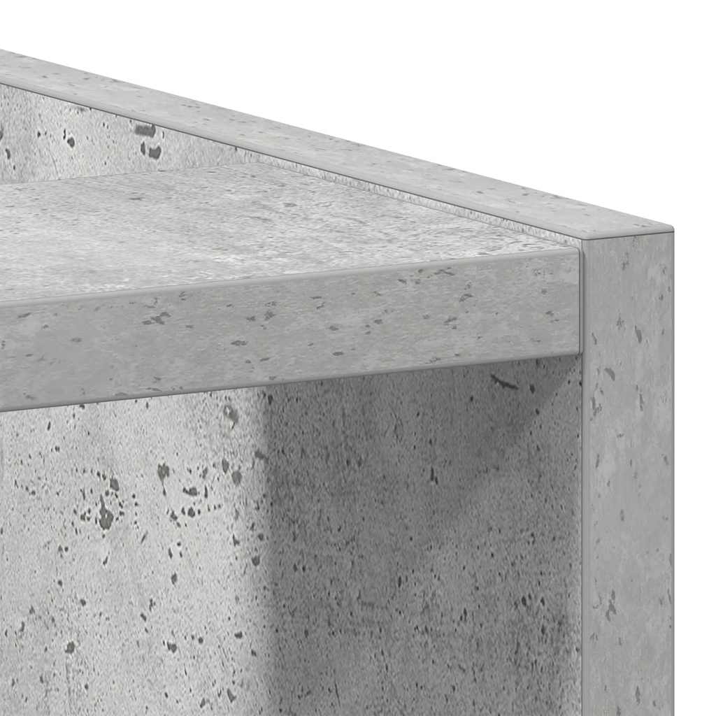 vidaXL Dulap inferior "Riga", gri beton, 30x44,5x81,5 cm, PAL