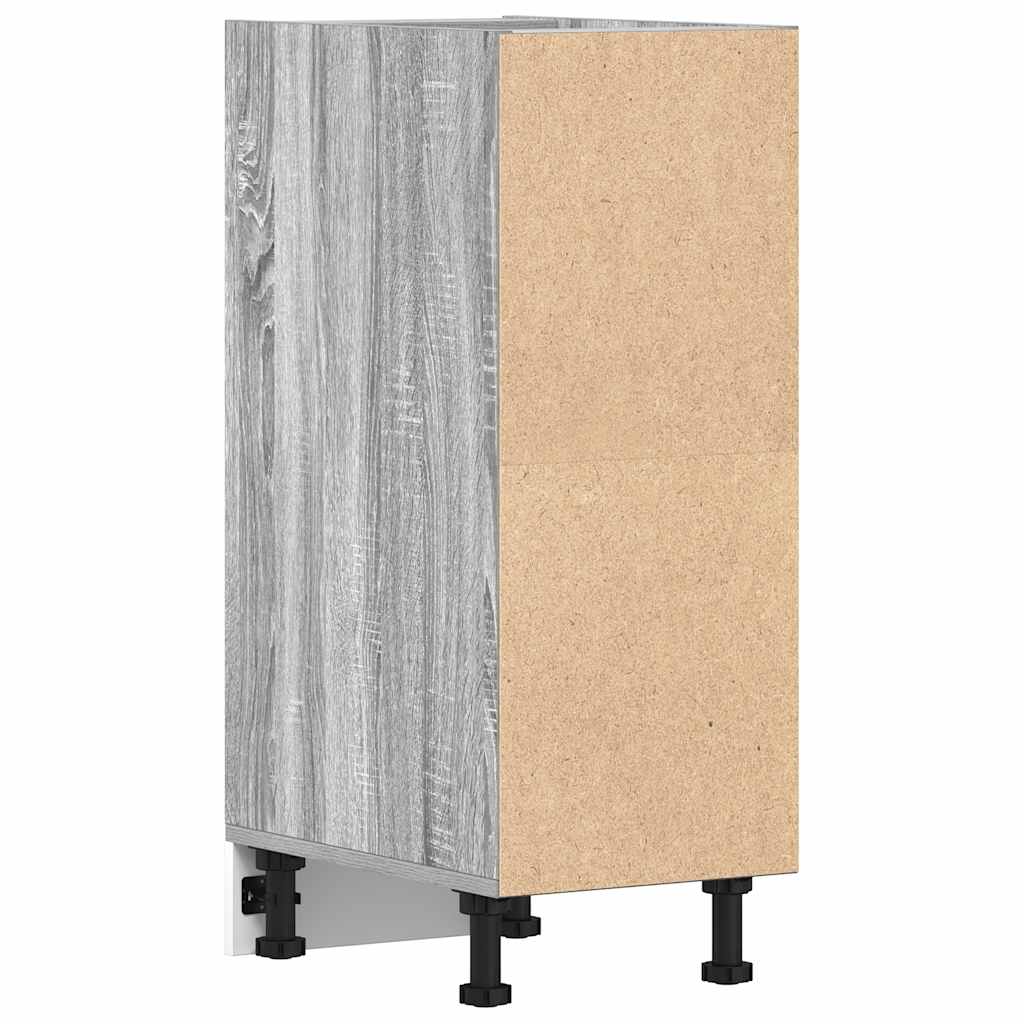 vidaXL Dulap inferior "Riga", gri sonoma, 30x44,5x81,5 cm vidaXL Dulap inferior "Riga", gri sonoma, 30x44,5x81,5 cm