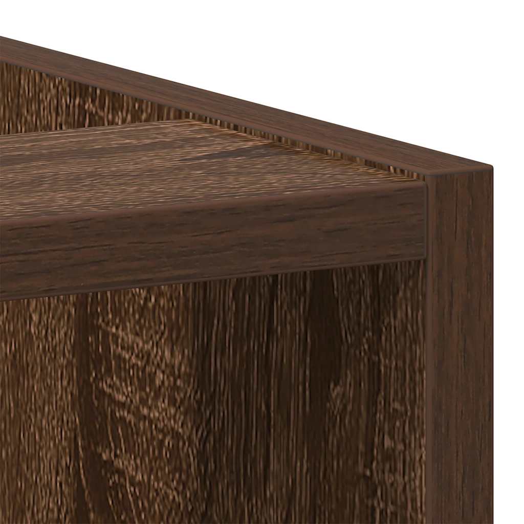 vidaXL Dulap inferior "Riga" stejar maro 30x44,5x81,5 cm