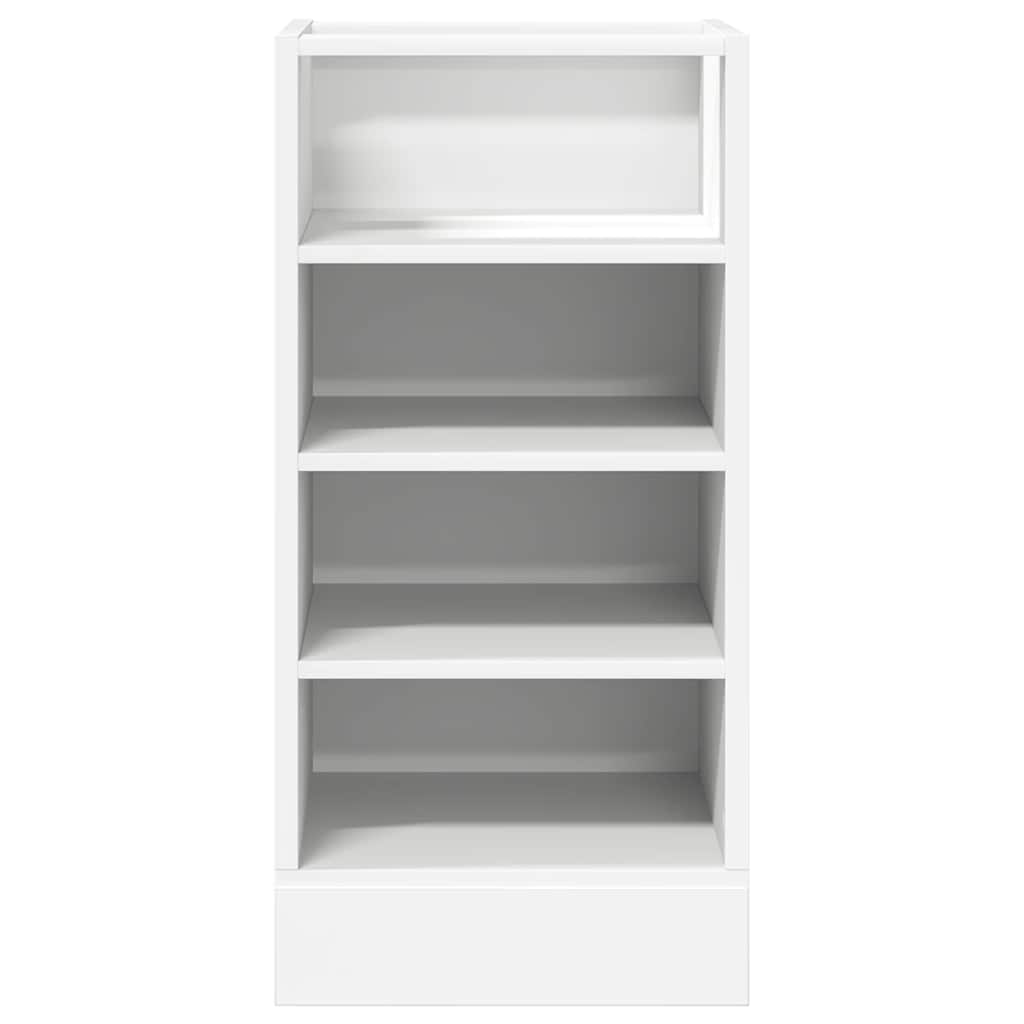 vidaXL Dulap inferior "Riga" alb 40x44,5x81,5 cm lemn prelucrat vidaXL Dulap inferior "Riga" alb 40x44,5x81,5 cm lemn prelucrat
