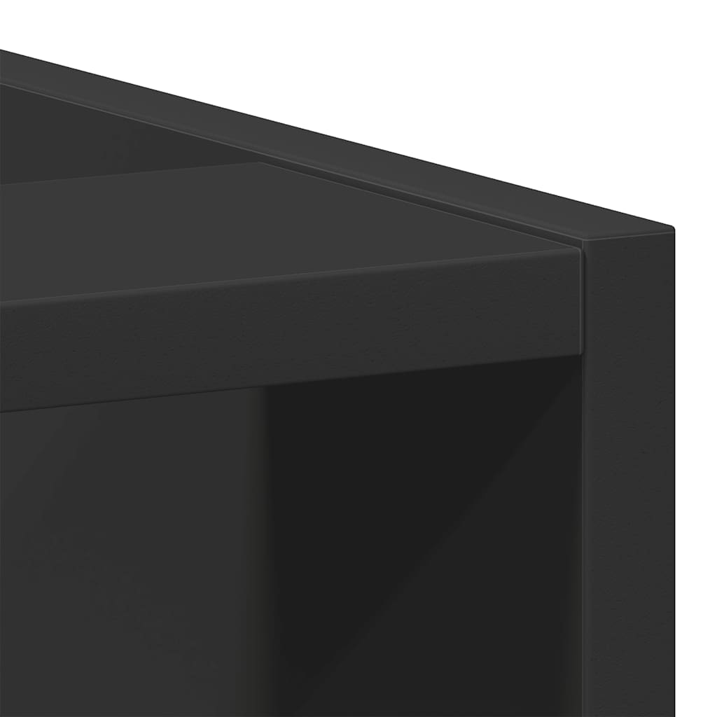 vidaXL Dulap inferior "Riga", negru, 40x44,5x81,5 cm, PAL