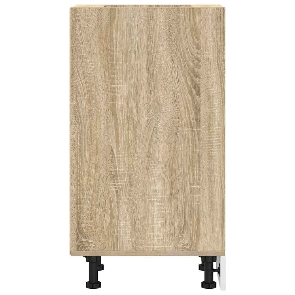 vidaXL Dulap inferior "Riga", stejar sonoma, 40x44,5x81,5 cm vidaXL Dulap inferior "Riga", stejar sonoma, 40x44,5x81,5 cm
