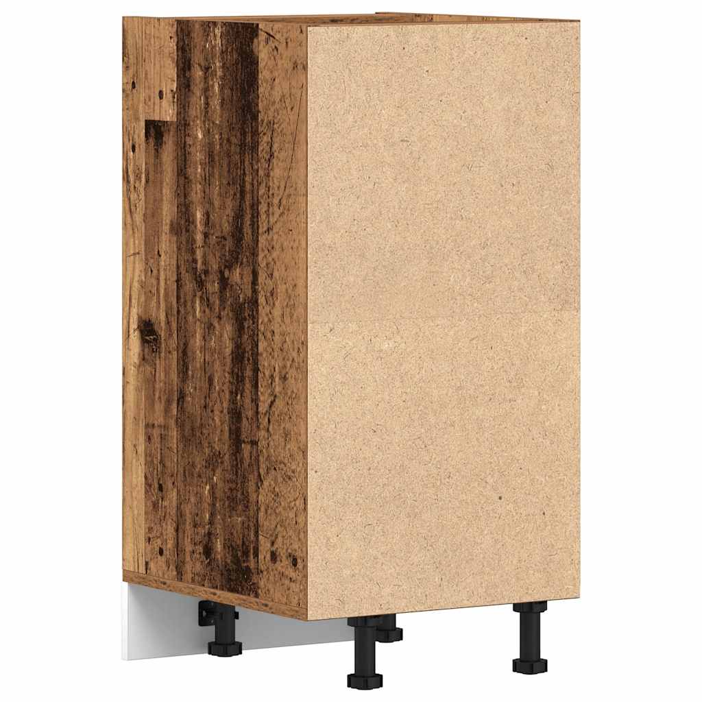 vidaXL Dulap inferior "Riga", lemn vechi, 40x44,5x81,5 cm vidaXL Dulap inferior "Riga", lemn vechi, 40x44,5x81,5 cm