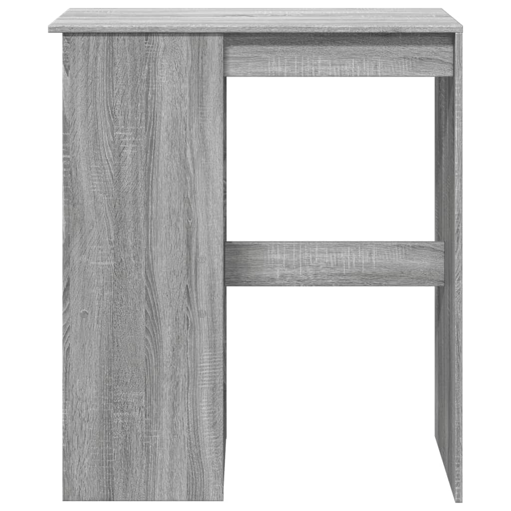 vidaXL Masă bar cu rafturi gri sonoma 90x47,5x103,5 cm lemn prelucrat vidaXL Masă bar cu rafturi gri sonoma 90x47,5x103,5 cm lemn prelucrat