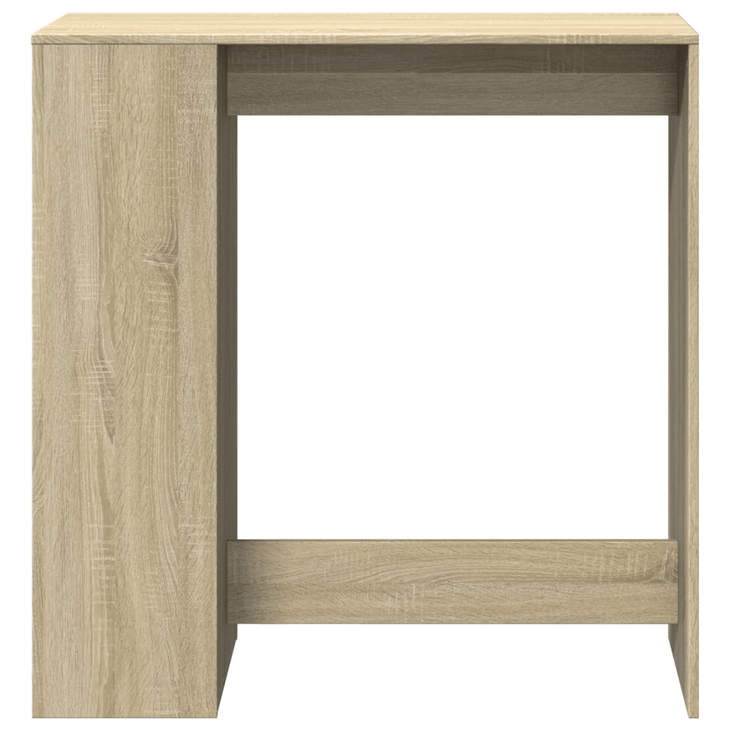 vidaXL Masă bar cu rafturi stejar sonoma 101x40x103,5cm lemn prelucrat