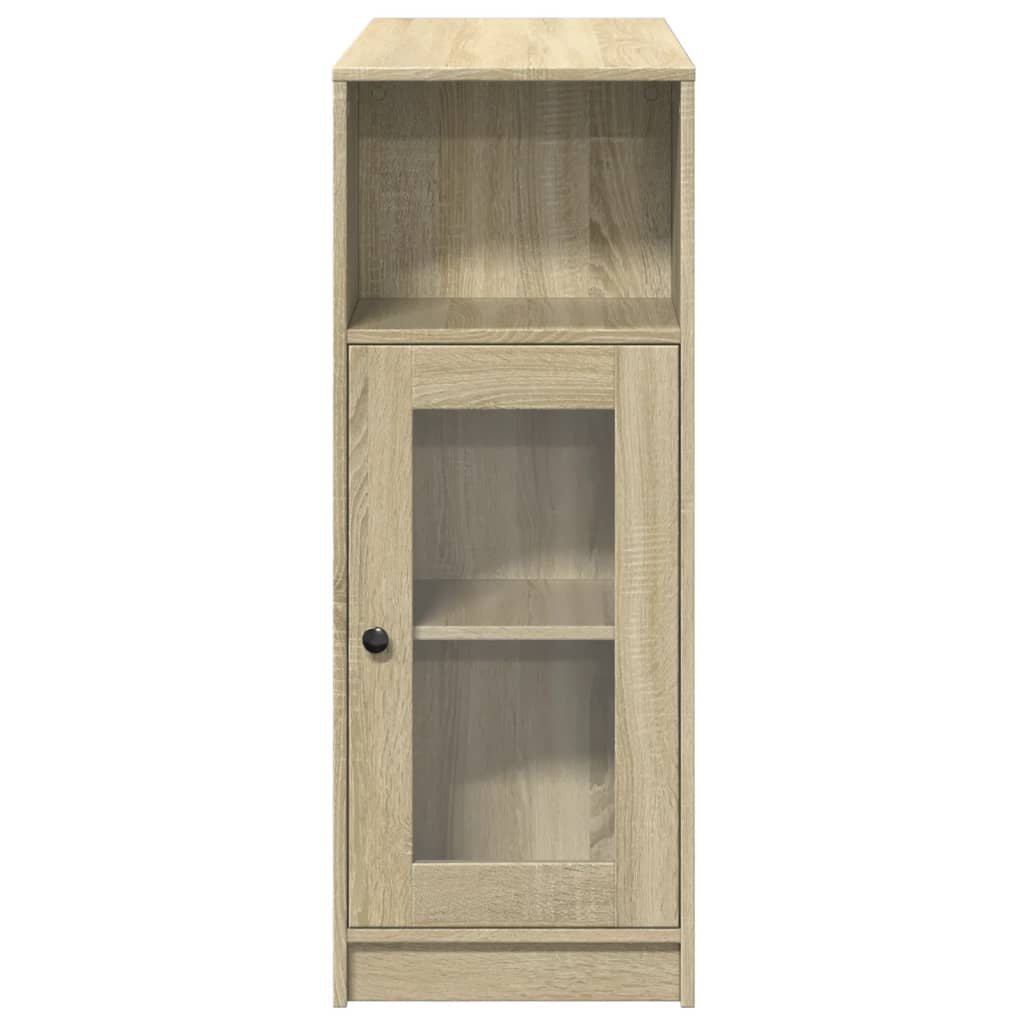 vidaXL Masă bar cu rafturi stejar sonoma 101x40x103,5cm lemn prelucrat