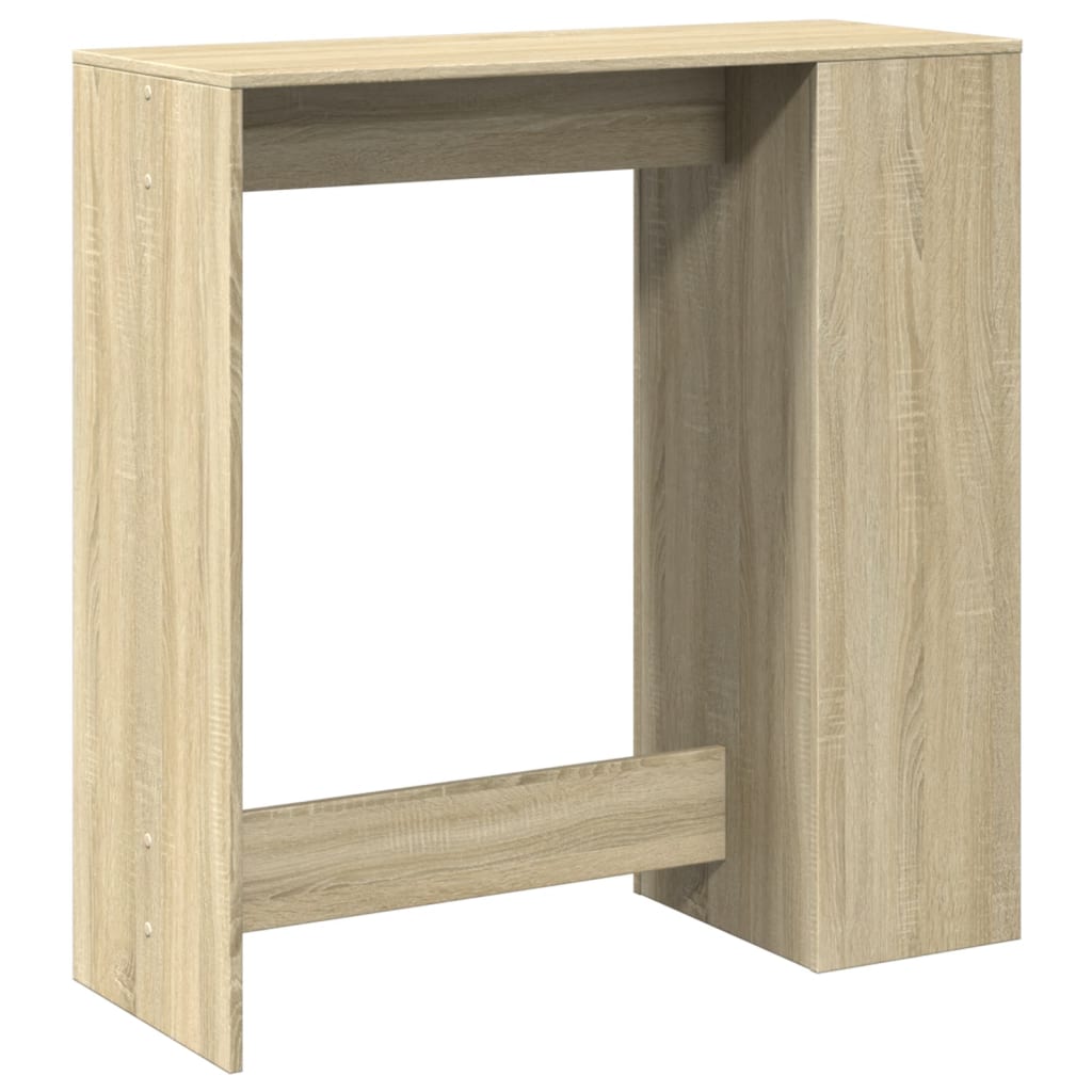 vidaXL Masă bar cu rafturi stejar sonoma 101x40x103,5cm lemn prelucrat