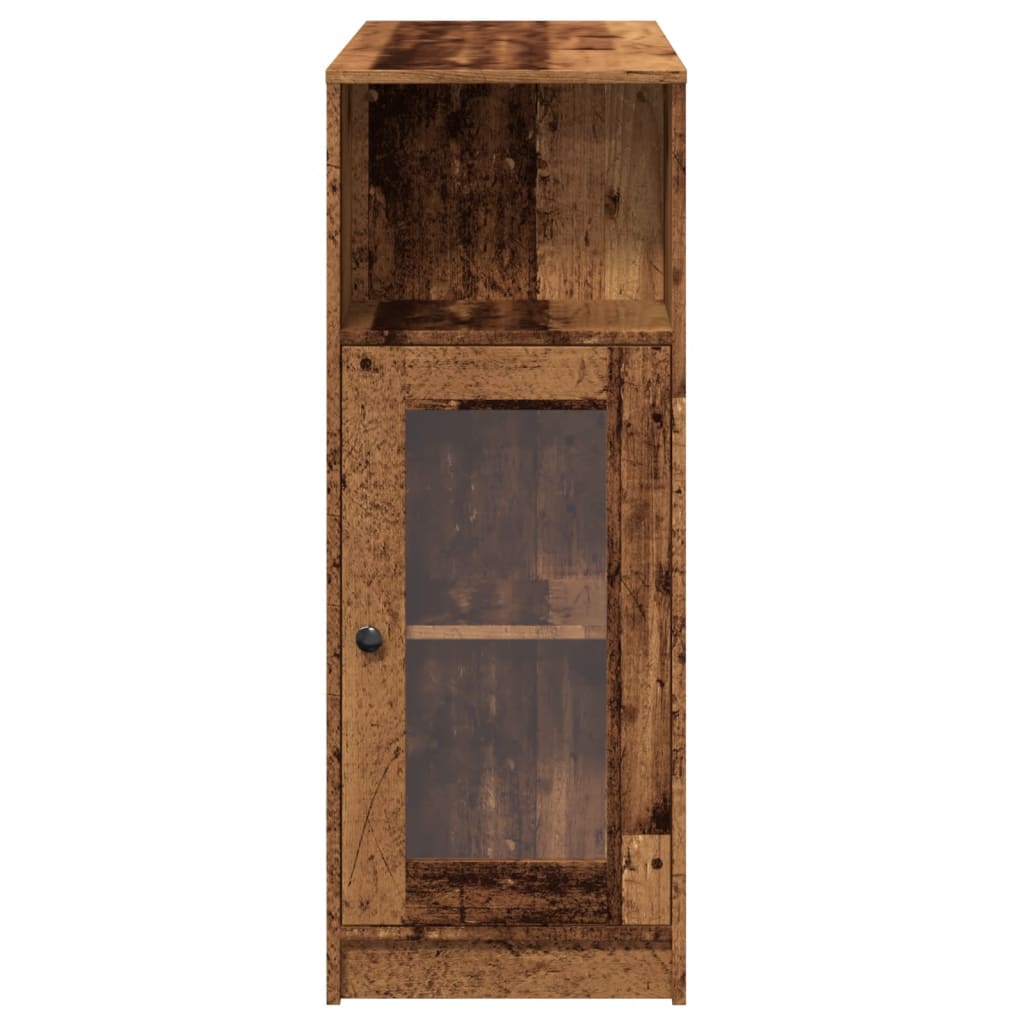 vidaXL Masă bar cu rafturi, lemn vechi 101x40x103,5 cm lemn prelucrat vidaXL Masă bar cu rafturi, lemn vechi 101x40x103,5 cm lemn prelucrat