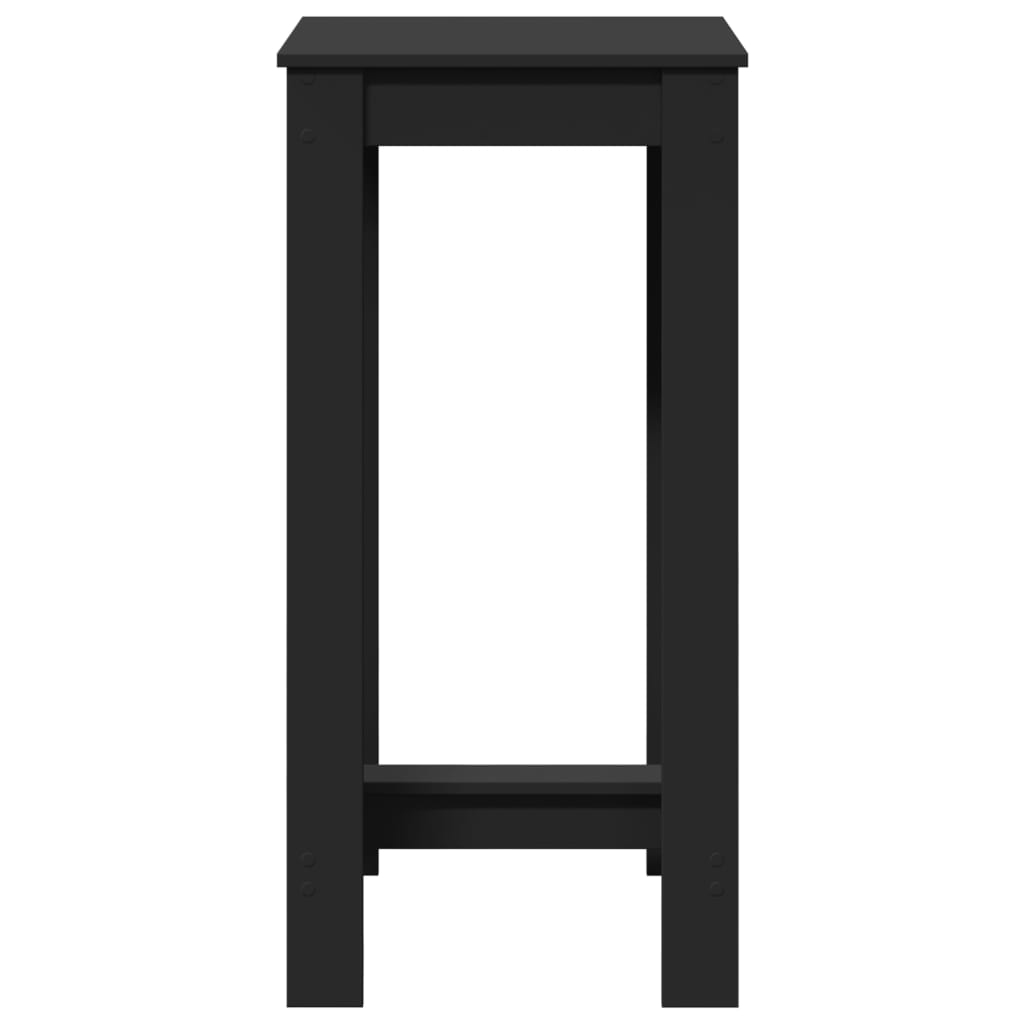 vidaXL Masă bar, negru, 51x50x103,5 cm, lemn prelucrat vidaXL Masă bar, negru, 51x50x103,5 cm, lemn prelucrat
