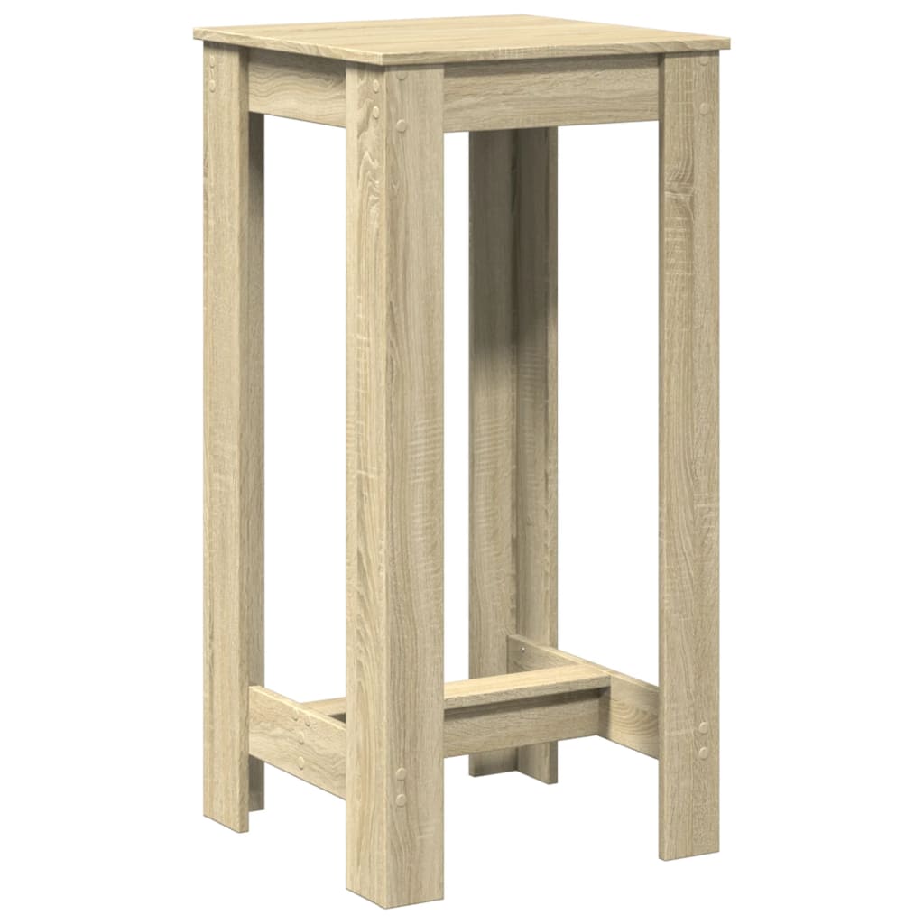 vidaXL Masă bar, stejar sonoma, 51x50x103,5 cm, lemn prelucrat vidaXL Masă bar, stejar sonoma, 51x50x103,5 cm, lemn prelucrat