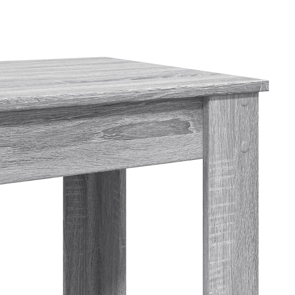 vidaXL Masă bar, gri sonoma, 51x50x103,5 cm, lemn prelucrat
