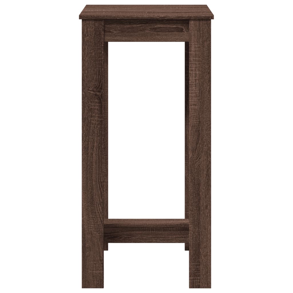 vidaXL Masă de bar, stejar maro, 51x50x103,5 cm, lemn prelucrat vidaXL Masă de bar, stejar maro, 51x50x103,5 cm, lemn prelucrat