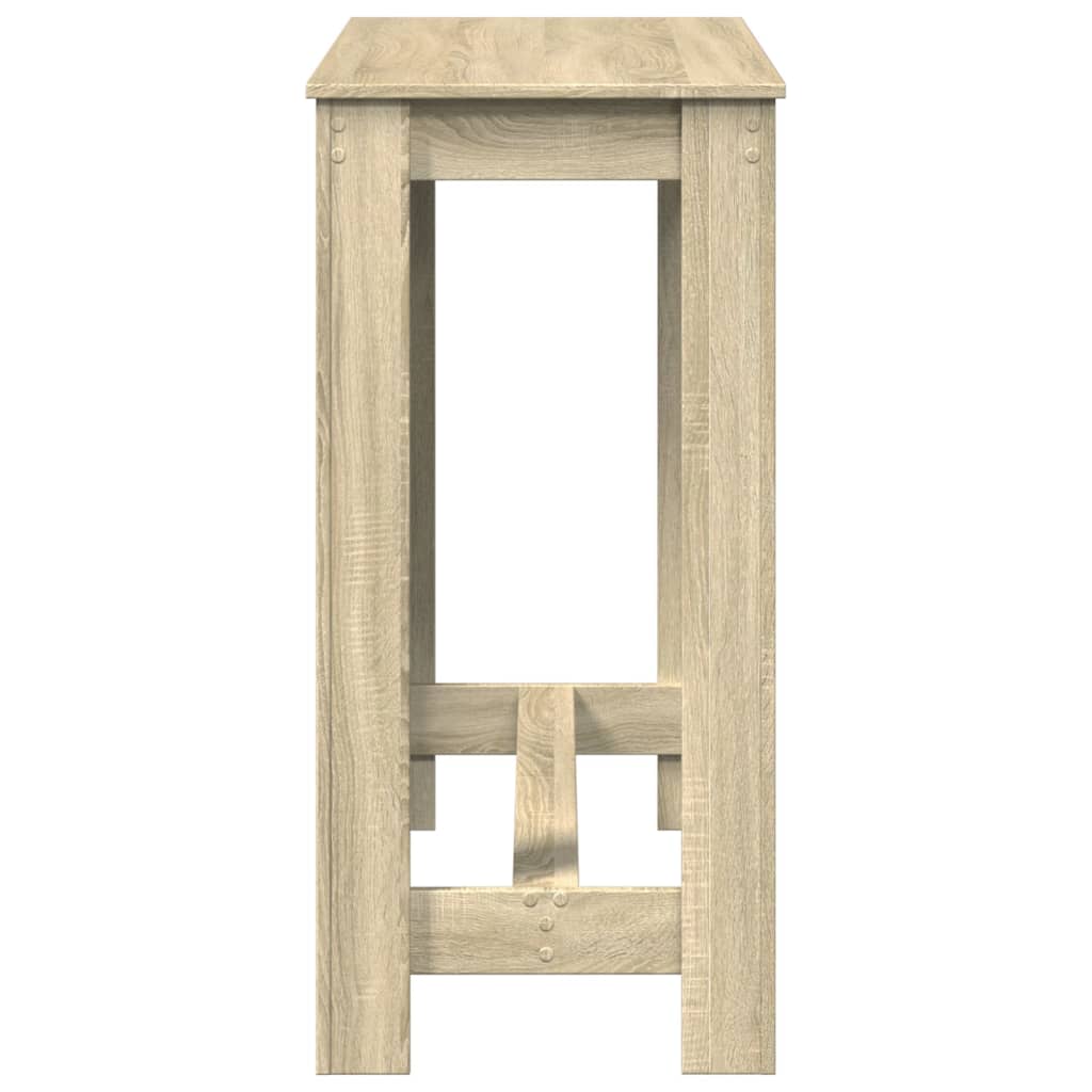 vidaXL Masă de bar, stejar Sonoma, 102x50x103,5 cm, lemn prelucrat